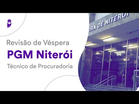 Revisão de Véspera PGM Niterói – Técnico de Procuradoria
