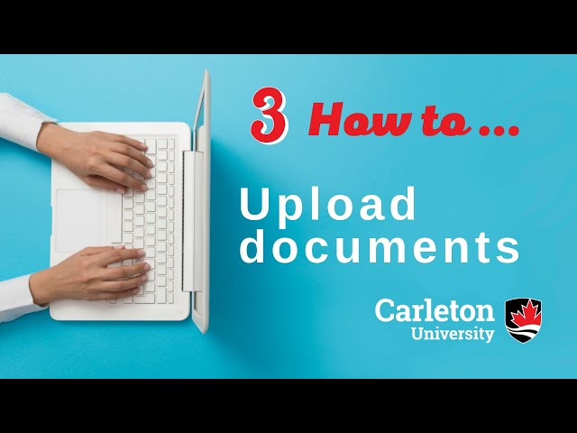 Watch Video: Part 3 – Undergraduate Application – Upload documents  (International)