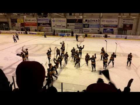 IPK kiitti yleisöä voittopelin jälkeen