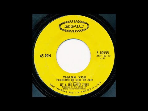 SLY & THE FAMILY STONE: "THANK YOU"  [Unreleased Long Version]