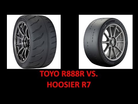 Toyo R888R vs. Hoosier R7 on a 20" RIM - Which is better?