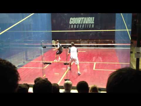 Squash: Grégory Gaultier vs Simon Rosner, EUROPEAN CLUB CHAMPIONSHIP 2012