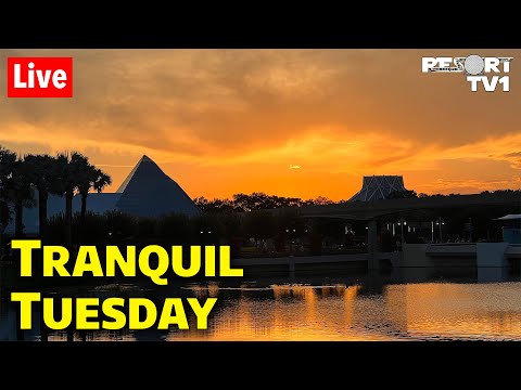 🔴Live: Tranquil Tuesday at Epcot - Walt Disney World Live Stream - 9-5-23