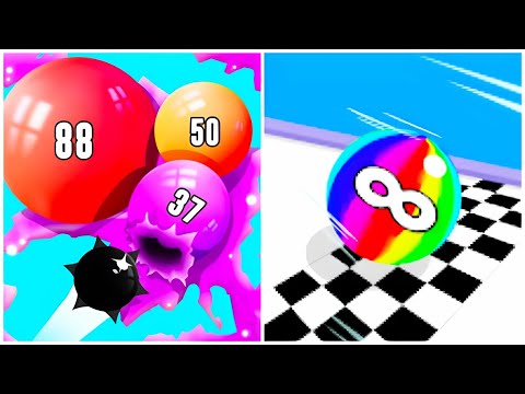 Ball Run Infinity ♾️ Puff Up - All ASMR Gameplay. New Update 