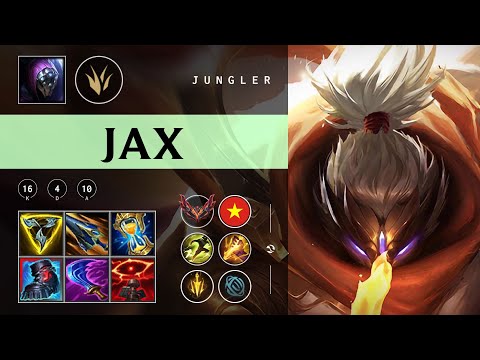 Jax Jungle vs Elise - VN Grandmaster Patch 25.22