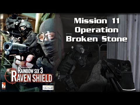 Rainbow Six 3 Raven Shield - Mission 11: Operation Broken Stone (modded gameplay)