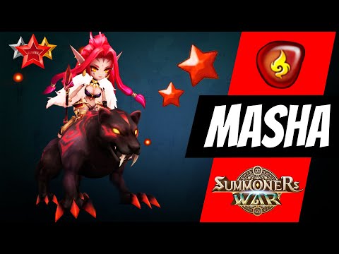 New Masha. BEST Beast Rider in Summoners War?