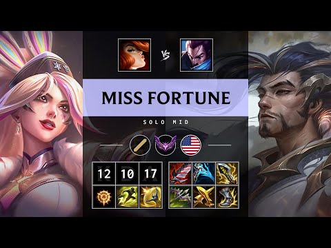 Miss Fortune Mid vs Yasuo - NA Master Patch 25.18