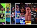Evolution of John Cena Entrances In WWE Games [ 2k15 - 2k24 ] | John Cena Entrances Evolution