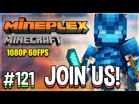 Minecraft PVP Mineplex MPS Livestream | SURVIVAL GAMES, SKYWARS, CHAMPIONS, BRIDGES | #121