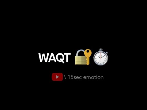 WAQT - shayari | whatsapp status | new status | 15sec status ❤ |