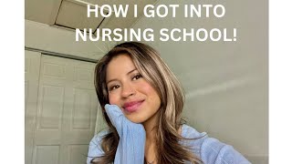 Getting accepted into an Accelerated Nursing Program in California!
