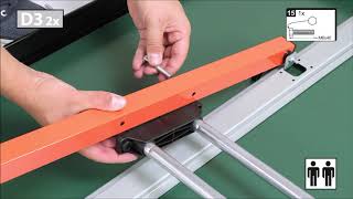 Schildkröt PowerTec Outdoor Tischtennistisch - Montagevideo