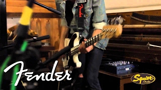 Video thumbnail for Squier Strat Guitar with USB & iOS Connectivity | Fender by Fender