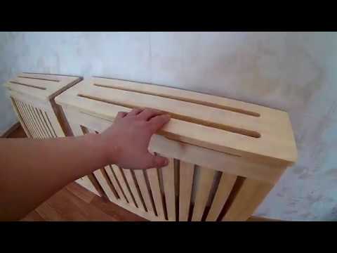 Декоративная решетка для радиатора отопления своими руками. Decorative grille for a radiator