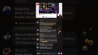 The Captain Davo CALLS ROSHTEIN LIVE ON STREAM