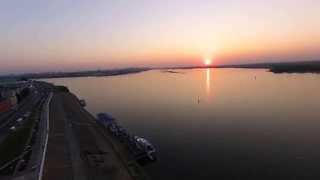 preview picture of video 'Полёты на закате \ Flying at sunset in Nizhny Novgorod'