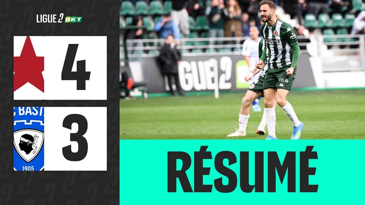 Red Star vs Bastia Highlights