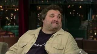 Artie Lange on Letterman 11-07-08