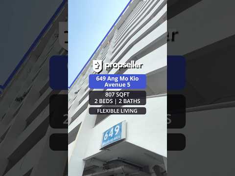 649 Ang Mo Kio Avenue 5, 649 Ang Mo Kio Avenue 5, 2 Bedrooms, 807 sqft, HDB Flat For Sale, by JOHN YEO, 500224225 - PropertyGuru.com.sg