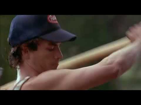 8 Seconds (1994) official trailer frame featuring Luke Perry as Lane Frost in the chute