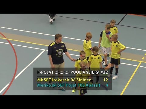 [F] PVE#32 -- MKSBT Irokeesit 08 Sininen vs Merikoski SBT Pojat F08 Apassit