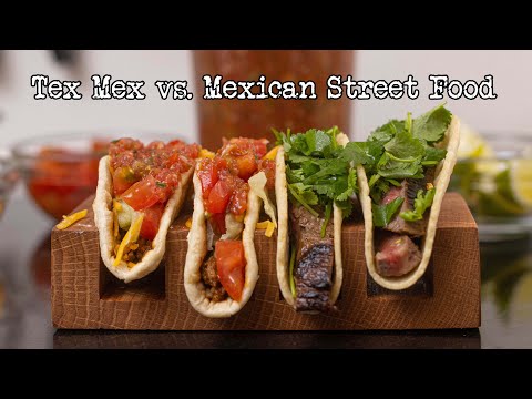 Mexican Street Taco vs Tex Mex Taco | Different Ways | Foodgeek Cooking