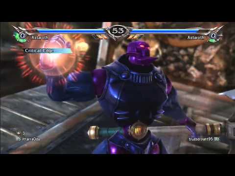 Soulcalibur V: IttarraOda (Astaroth) Vs trueserpant95 (Astaroth)