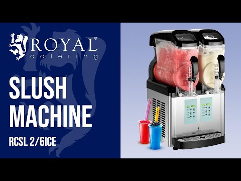 videozapis - Slush Machine - 2 x 8 litara - funkcija sladoleda