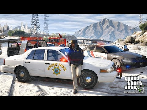 GTA 5 MOD LSPDFR 702 - CHP CVPI !! (GTA 5 REAL LIFE PC MOD)