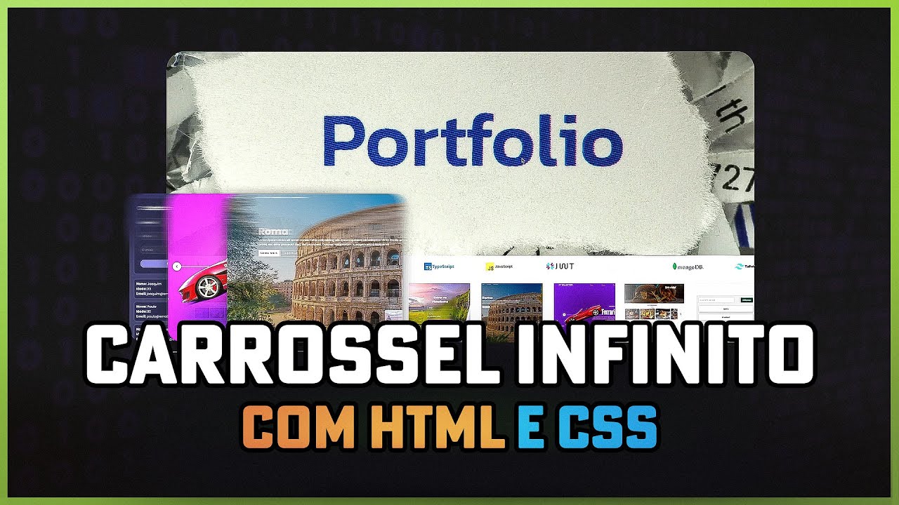 Criando um SLIDER com HTML e CSS