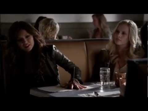 The Vampire Diaries 4x18 | American Gothic - Diner scene FULL HD
