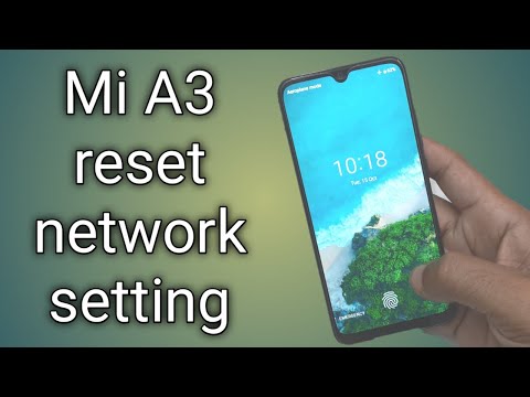 how to reset network setting in Mi A3 | Mi A3 network reset setting