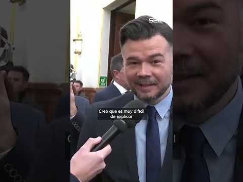 Rufián carga contra Mazón: “Es un inútil, un mentiroso y un zombi político, por favor que se vaya”