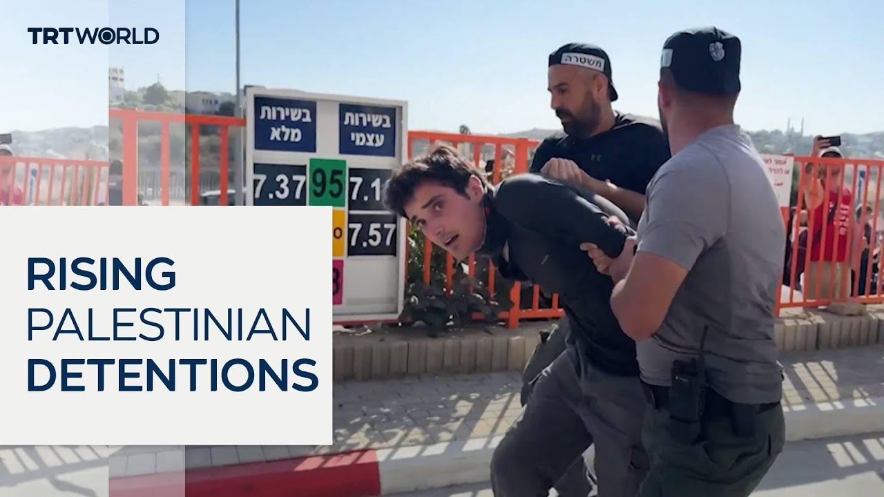 Palestinian detentions in Israel surge amid Gaza war