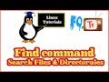Linux Command Line Tutorial | find Command | Search Files and Directory in Linux | FOTV Linux Command Line Tutorial | find Command | Search Files and Directory in Linux | FOTV