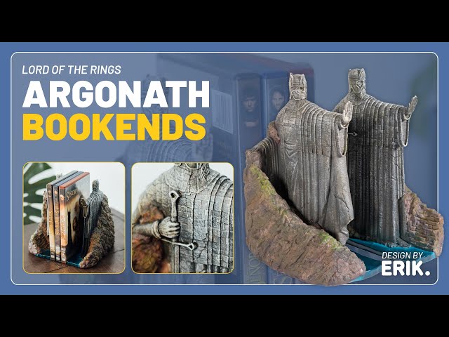 Vídeo relacionado con Nemesis Now Sujetalibros del Señor de los Anillos de Las Puertas de Argonath de 19 cm, Resina, Gris, con Licencia Oficial del Señor de los Anillos, Pieza de exhibición del Señor de los Anillos,