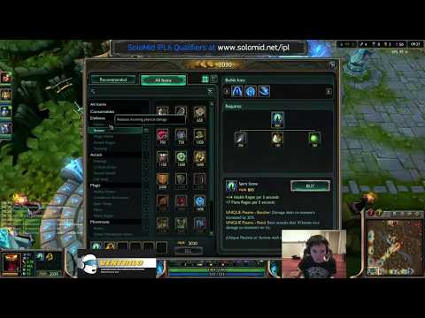 TheOddOne plays Cho'Gath jungle vs Lee Sin