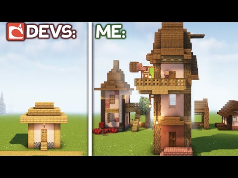 ZloyXP - I Redesigned ALL the Minecraft Villager houses!