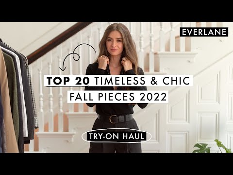 Everlane Fall Haul: Top 20 Pieces! (Watch Before You Buy)
