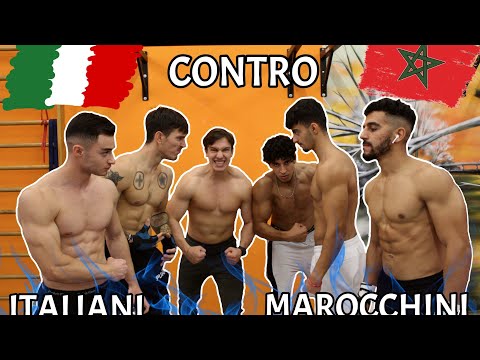 ITALIANI🇮🇹 VS MAROCCHINI 🇲🇦 CHI AVRÀ VINTO? SFIDA EPICA