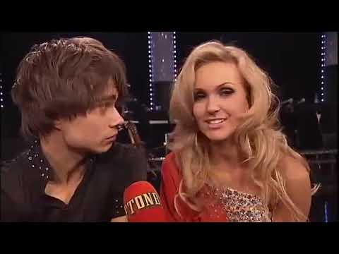 Alexander Rybak Interview nach seinem Tanz am 14.01.11bei Lets Dance [ German Subs. ]