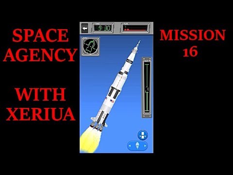 Space Agency Mission 16 Gold Walkthrough - Moon Landing (Gold Award Let's Play By Xeriua) - YouTube