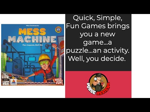 The Purge: # 3245 Mess Machine: Possibly your favorite app comes to your board gaming table