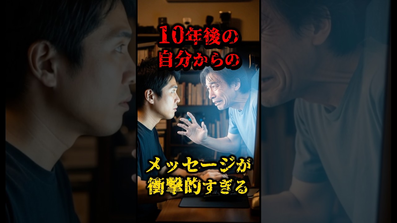 10年後の自分からのメッセージが衝撃的すぎる #未来 #人生 #不安 #運命 #スピリチュアル