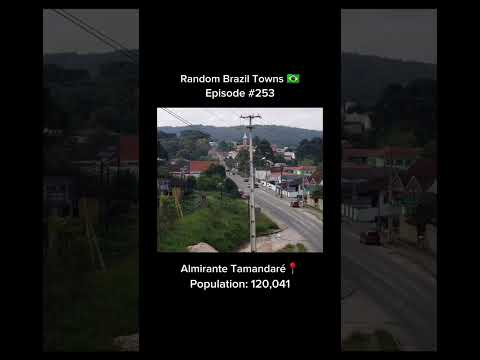 Almirante Tamandaré 📍 Random Brazil Towns 🇧🇷 | Episode 253 | #brazil #brasil #paraná #shorts
