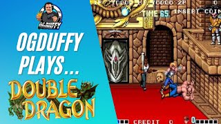 Double Dragon FULL Arcade Play Through - OGDuffy Plays With Commentary