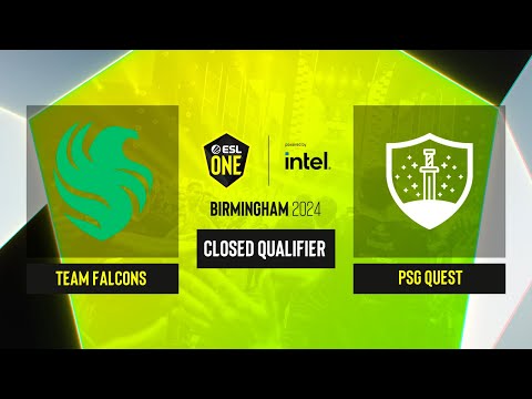 Dota2 - Team Falcons vs PSG Quest - Game 1 - ESL One Birmingham 2024 - CQ - MENA