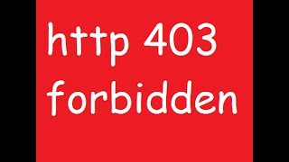 how to fix http error 403.14 forbidden on intranet localhost web server