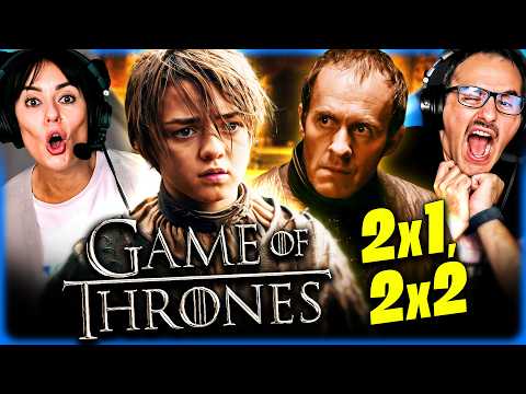 GAME OF THRONES Season 2 Episodes 1 & 2 REACTION!! | First Time Watching | Review